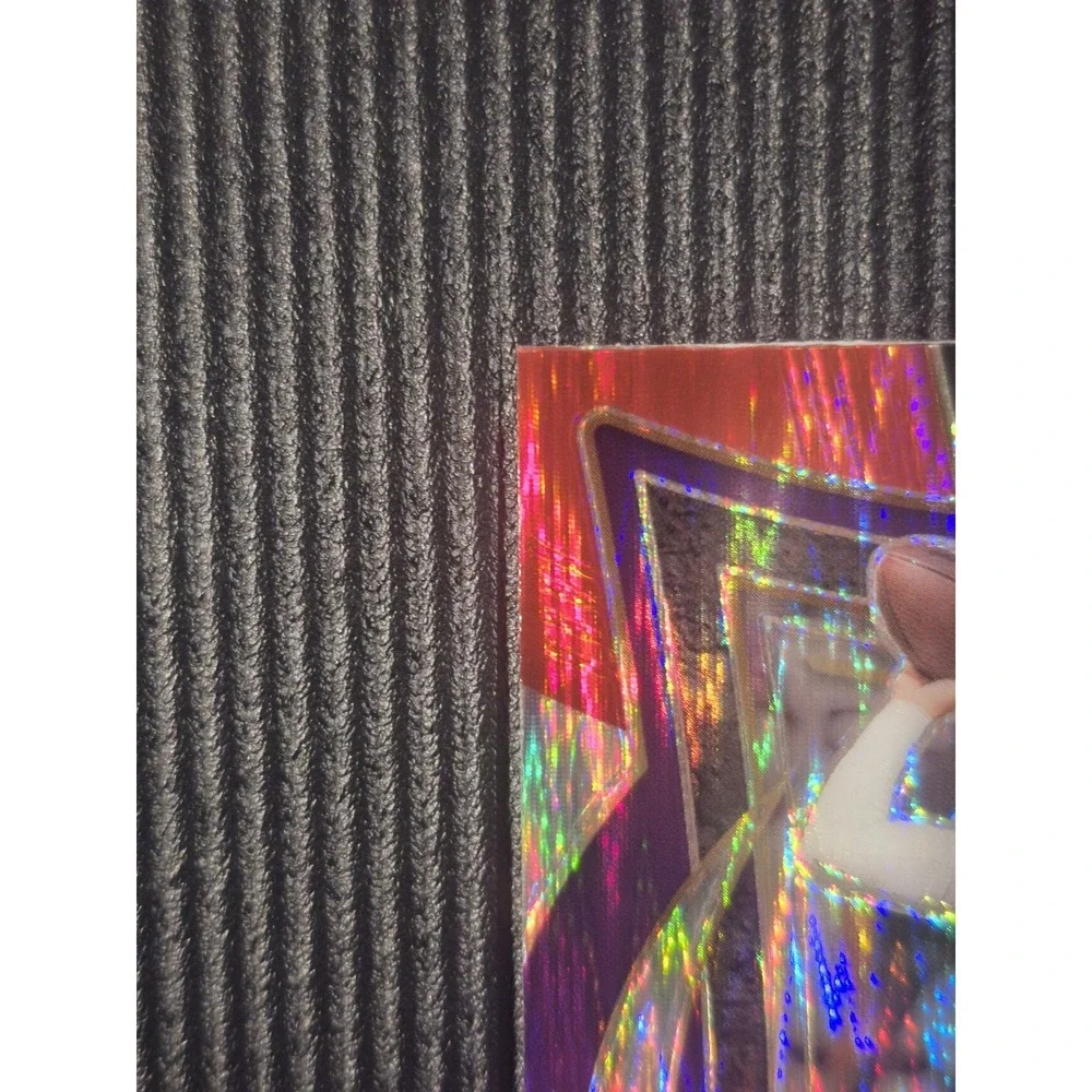 2024 Panini Select Concourse‎ J.J. McCarthy #24 Red & Blue Shock Prizm (RC)